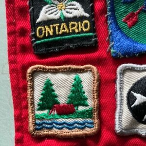 Vintage Cub Scouts Sash | Ontario Patches | Collectible Scouting Memorabilia